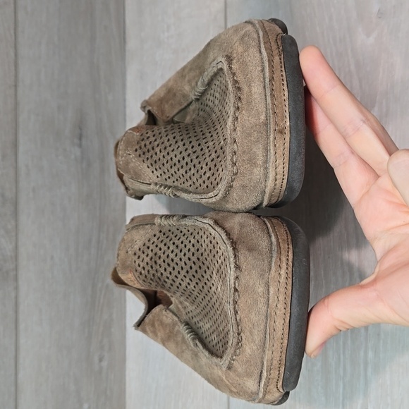 Olukai Women Moloa Kohana Leather Loafer Slip on shoes sz 10.5 - Picture 5 of 12